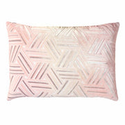 Entwined Pillow 16" x 36" Decorative Pillow Kevin O'Brien Blush 