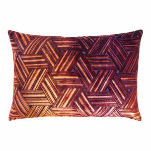 Entwined Pillow 16" x 36" Decorative Pillow Kevin O'Brien Wildberry 