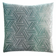 Entwined Pillow 22" Decorative Pillow Kevin O'Brien Jade 
