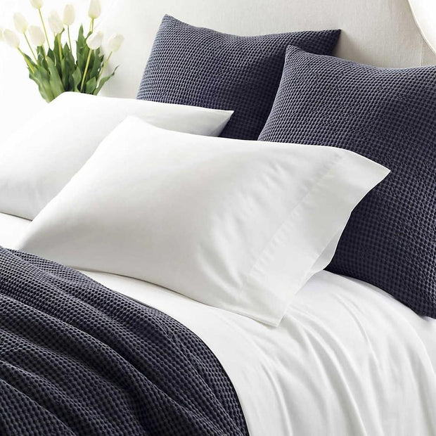 Essential Sateen Standard Pillowcase- Pair Bedding Style Pine Cone Hill 