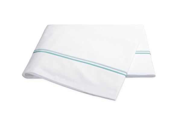 Essex Full Sheet Set Bedding Style Matouk Lagoon 