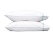 Essex King Pillowcase- Pair Bedding Style Matouk Lagoon 