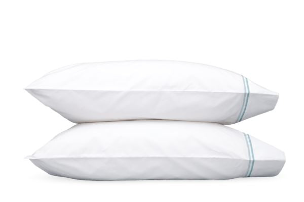 Essex Standard Pillowcase- Pair Bedding Style Matouk Pool 