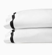 Estate Standard Pillowcases-Pair Bedding Style Sferra Black 