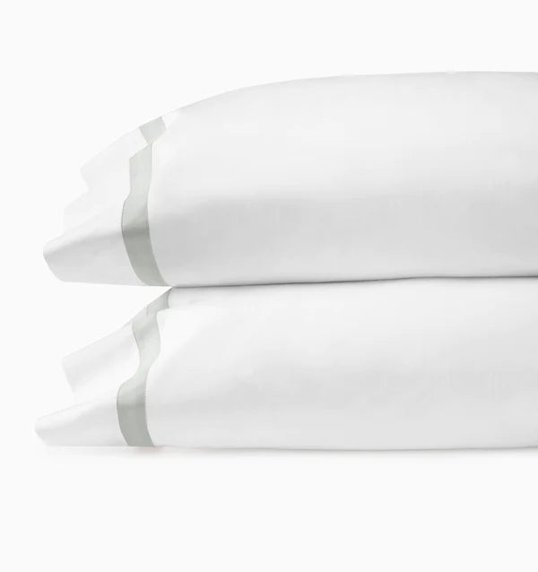 Estate Standard Pillowcases-Pair Bedding Style Sferra Lunar 