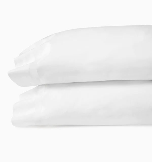 Estate Standard Pillowcases-Pair Bedding Style Sferra White 