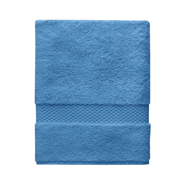 Etoile Guest Towel - set of 2 Bath Linens Yves Delorme Cobalt 