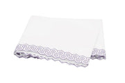 Felix King Flat Sheet Bedding Style Matouk Lilac 