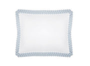 Felix King Sham Bedding Style Matouk Hazy Blue 