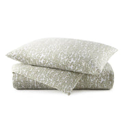 Fern Full/Queen Duvet Cover Bedding Style Peacock Alley Olive 