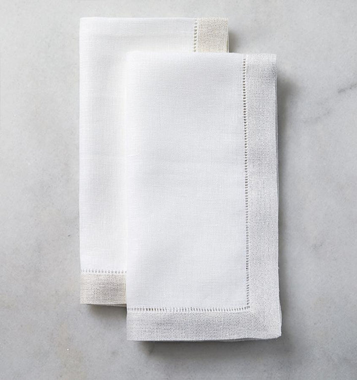 Table Linens - Filetto Dinner Napkins - Set Of 4