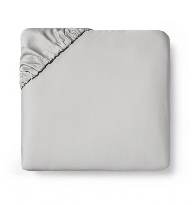 Fiona Cal King Fitted Sheet Bedding Style Sferra Grey 