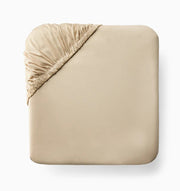 Fiona King Fitted Sheet Bedding Style Sferra Sand 