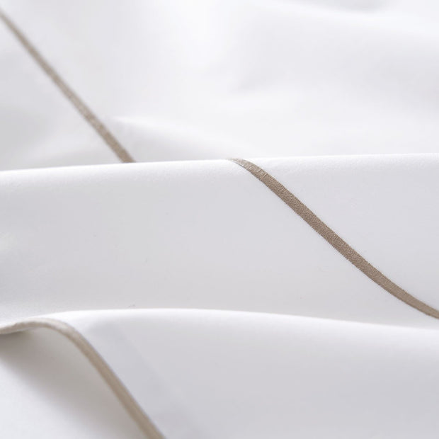 Flandre F/Q Flat Sheet Bedding Style Yves Delorme Pierre 
