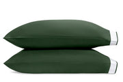 Francis King Pillowcases - pair Bedding Style Matouk Green 