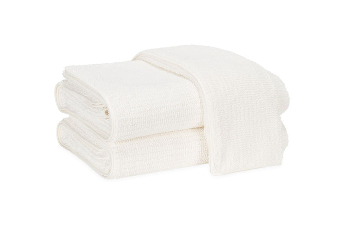 Francisco Bath Sheet Bath Linens Matouk Ivory 
