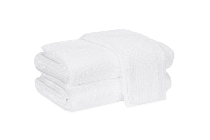 Francisco Bath Sheet Bath Linens Matouk White 