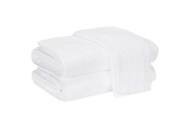 Francisco Bath Towel Bath Linens Matouk White 