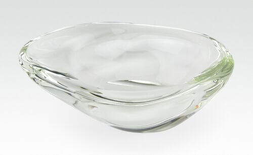 Free Form Crystal Glass Bowl Tizo 