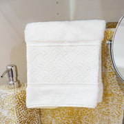 Fret Ivory White Roma Guest Towel Anali 