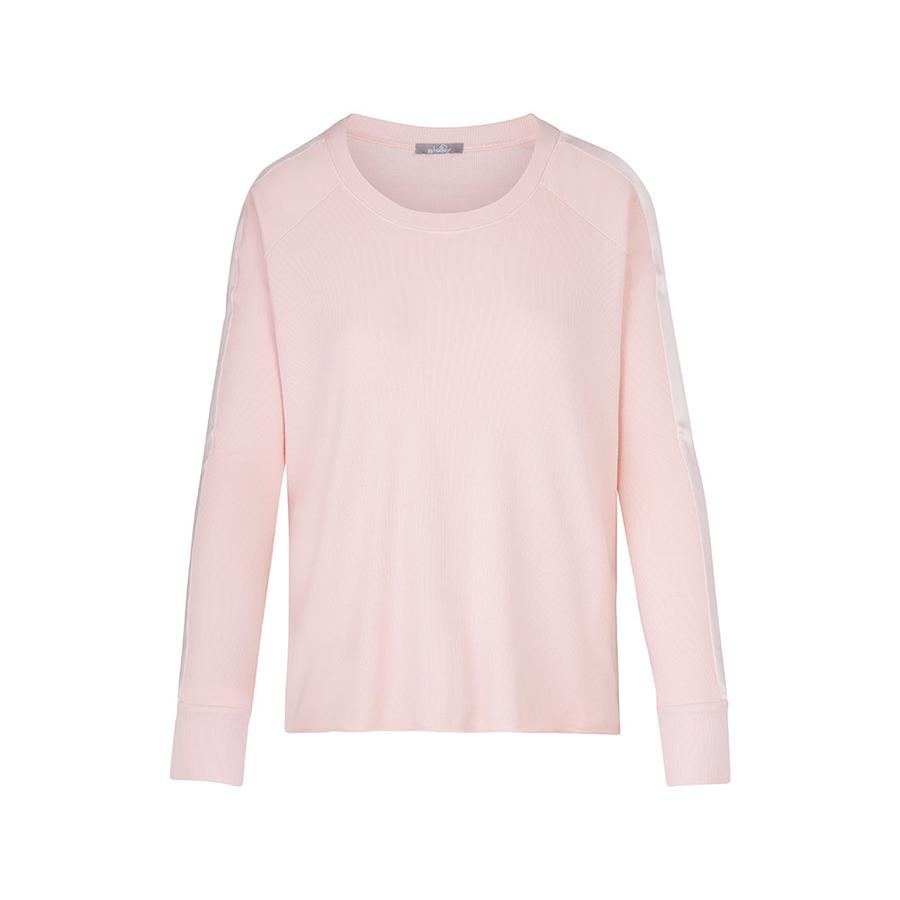 Gabby L/S Rib Top - Small Loungewear PJ Harlow Blush 