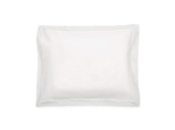 Gatsby Euro Sham Bedding Style Matouk Bone White 