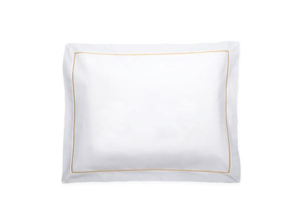 Gatsby Euro Sham Bedding Style Matouk Champagne 