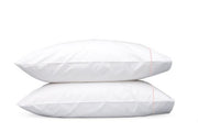 Gatsby Standard Pillowcase- Single Bedding Style Matouk Pink 