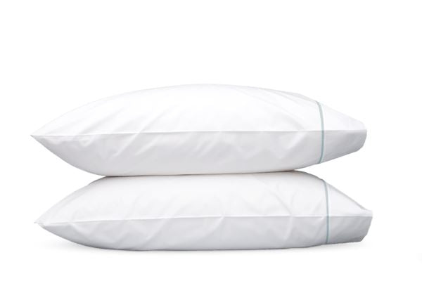 Gatsby Standard Pillowcase- Single Bedding Style Matouk Pool 
