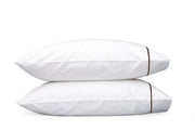 Gatsby Standard Pillowcase- Single Bedding Style Matouk Sable 