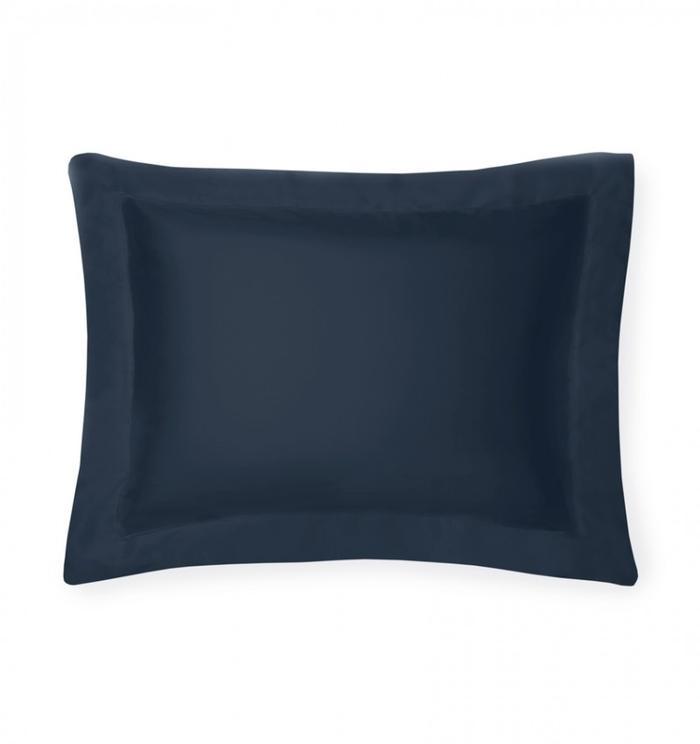 Giotto Boudoir Sham Bedding Style Sferra NAVY 