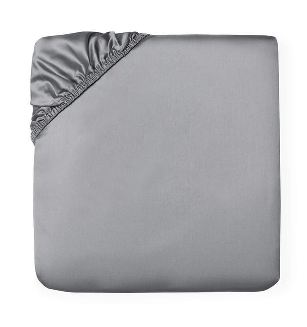 Giotto Cal King Fitted Sheet Bedding Style Sferra SLATE 