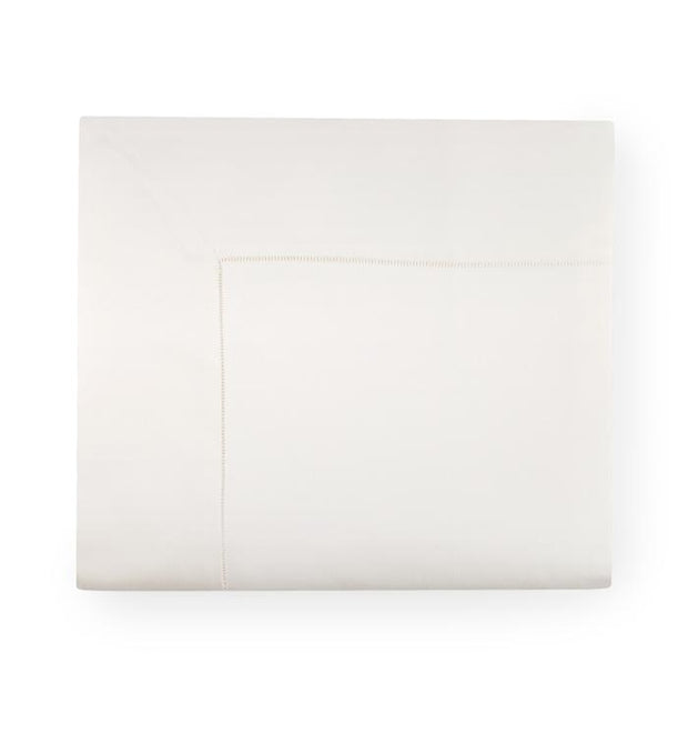 Giotto Full/Queen Flat Sheet Bedding Style Sferra IVORY 