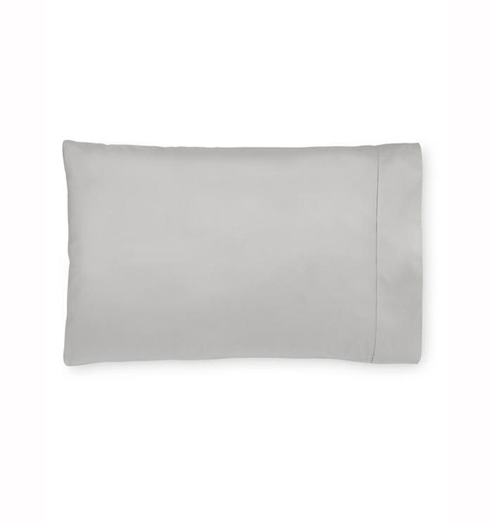 Giotto King Pillowcases - pair Bedding Style Sferra GREY 