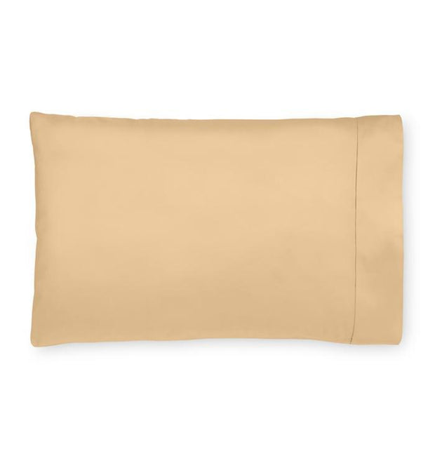 Giotto King Pillowcases - pair Bedding Style Sferra HONEY 