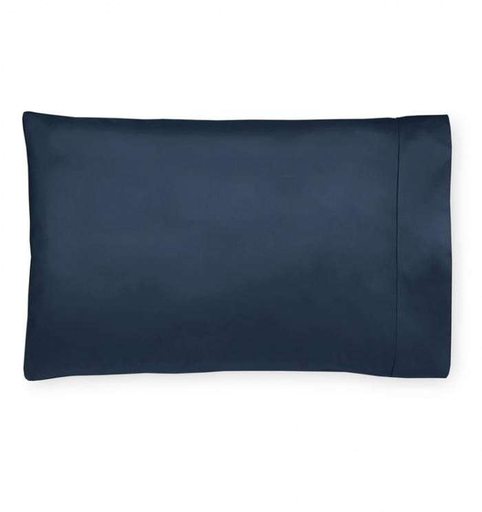 Giotto King Pillowcases - pair Bedding Style Sferra NAVY 