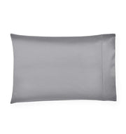 Giotto King Pillowcases - pair Bedding Style Sferra SLATE 