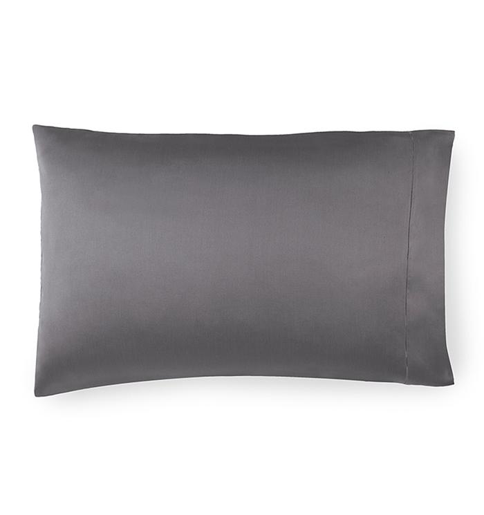 Giotto King Pillowcases - pair Bedding Style Sferra TITANIUM 