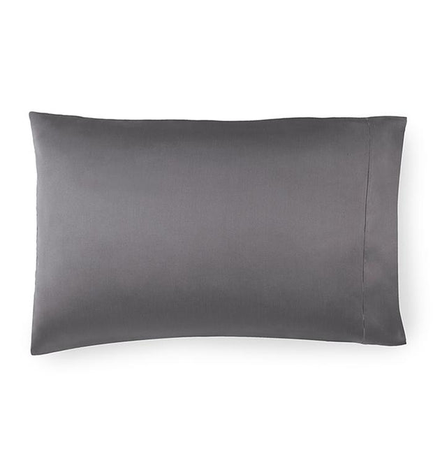 Giotto Standard Pillowcases - pair Bedding Style Sferra TITANIUM 