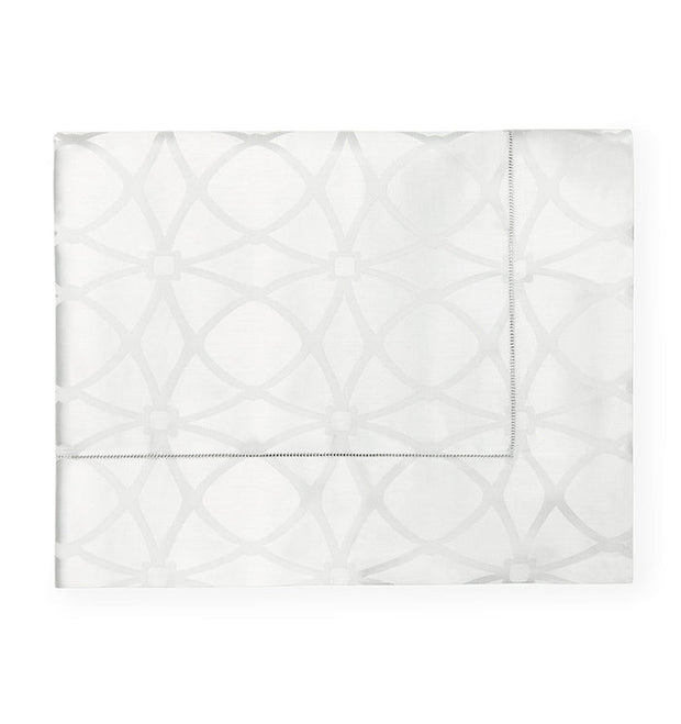 Giza 45 Porta King Flat Sheet Bedding Style Sferra White 