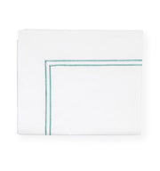 Grande Hotel King Flat Sheet Bedding Style Sferra Aqua 