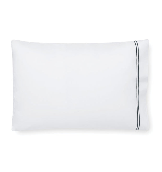 Grande Hotel King Pillowcases - pair Bedding Style Sferra Black 