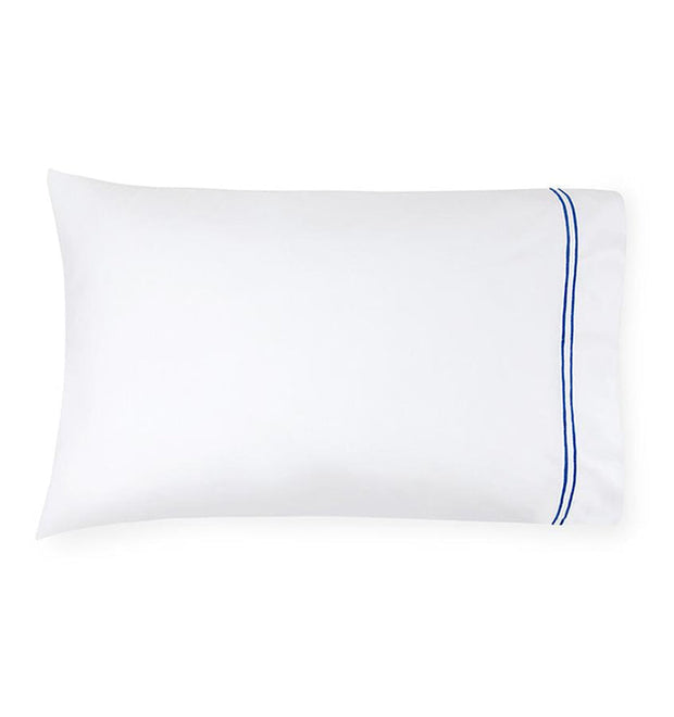 Grande Hotel King Pillowcases - pair Bedding Style Sferra Cornflower Blue 