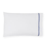 Grande Hotel King Pillowcases - pair Bedding Style Sferra Navy 