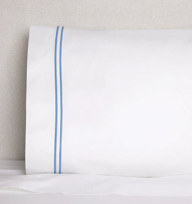 Grande Hotel King Pillowcases - pair Bedding Style Sferra Ocean 