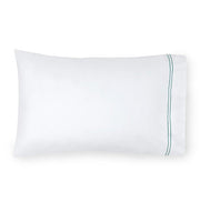 Grande Hotel Standard Pillowcases - pair Bedding Style Sferra Aqua 