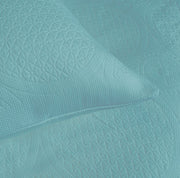 Great Hall King Coverlet Set Bedding Style Ann Gish Aqua 