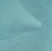Great Hall Queen Coverlet Set Bedding Style Ann Gish Aqua 
