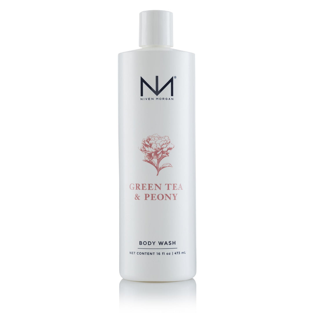 Green Tea & Peony Body Wash Body Care Niven Morgan 