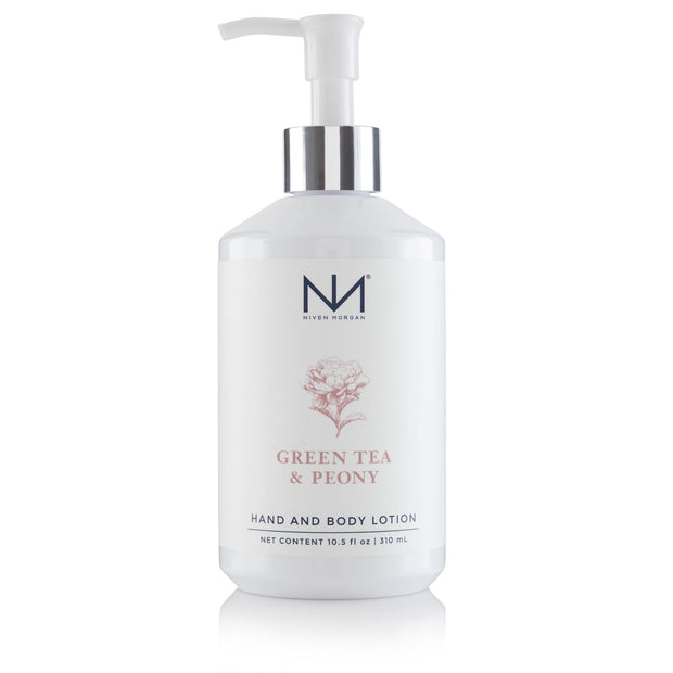 Green Tea & Peony Hand and Body Lotion Body Care Niven Morgan 